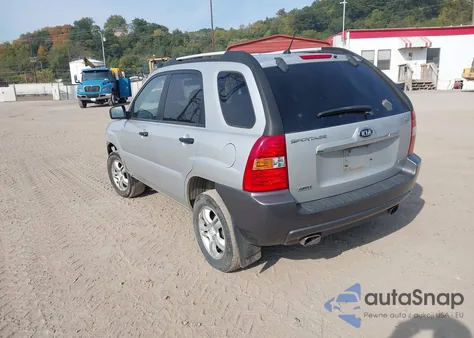 2008 Kia Sportage Ex/Lx из США, поврежденный, VIN KNDJE723087516691
